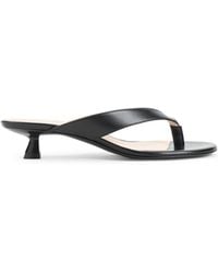 Stuart Weitzman - Round-Toe Flip-Flops High-Heeled Sandals - Lyst
