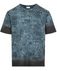 Dries Van Noten - Allover Printed Crewneck T-Shirt - Lyst