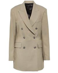 Acne Studios - Double-Breasted Herringbone Blazer - Lyst