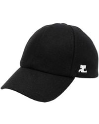 Courreges - Courrèges Logo Patch Baseball Cap - Lyst