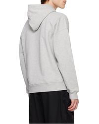 DIESEL - Logo Embroidered Drawstring Hoodie - Lyst