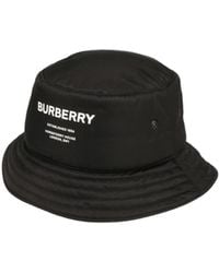 Burberry - Solid Color Printed Fisherman Hat - Lyst
