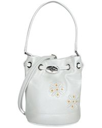 Zanellato - Embroidered Floral Pattern Shoulder Bag - Lyst