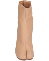 Maison Margiela - Round-Toe Leather Boots - Lyst