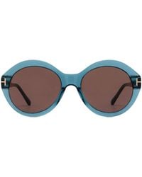 Tom Ford - Eyewear Round-Frame Sunglasses - Lyst