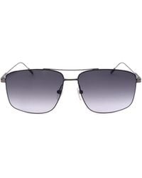ZEGNA - Square Frame Sunglasses - Lyst