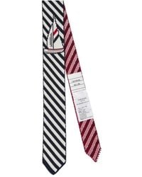 Thom Browne - Sailboat-Jacquard Pinstripe Tie - Lyst