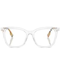 Burberry - Eyewear Square Frame Glasses - Lyst