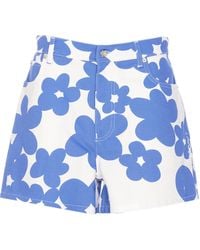 Marni - Floral-Printed Shorts - Lyst