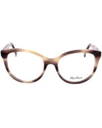 Max Mara - Cat-Eye Frame Glasses - Lyst