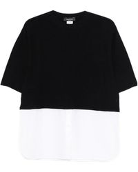 Fabiana Filippi - Two-Tone Top - Lyst