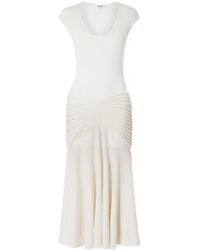 Alaïa - Pleated Dress - Lyst