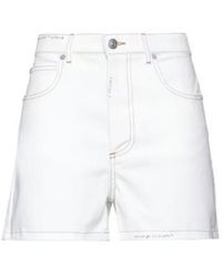 Marni - High Waist Denim Shorts - Lyst