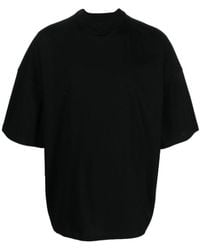 Jil Sander - Mock-Neck T-Shirt - Lyst