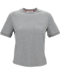 Thom Browne - Milano Pocket Crewneck T-Shirt - Lyst
