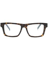 Saint Laurent - Eyewear Square Frame Glasses - Lyst