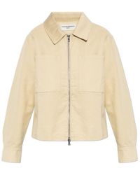 Officine Generale - Zip-Up Jacket - Lyst