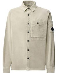 C.P. Company - Lens-Detail Chest-Pocket Shirt - Lyst