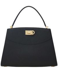Ferragamo - New Ferragamo Studio Box Bag (M) - Lyst