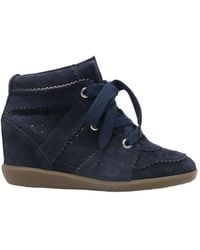 Isabel Marant - Bobby Lace-Up Wedge Sneakers - Lyst