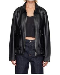 Citizens of Humanity - Zip-Front Bomber Jacket - Lyst