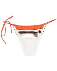 SIR. - Striped Lace-Up Swimsuit - Lyst