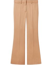 Stella McCartney - Low-Rise Striped Trousers - Lyst