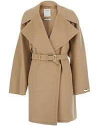 Sportmax - Coat, Virgin Wool - Lyst
