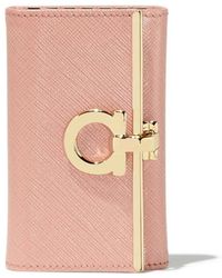 Ferragamo - Logo Wallet - Lyst