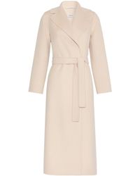 Max Mara - 'S Poldo Belted Long Coat - Lyst