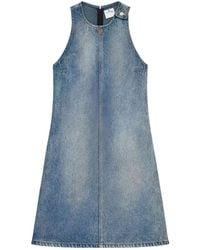 Courreges - Courrèges Heritage A-Line Denim Dress - Lyst