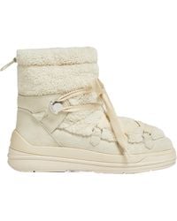 Moncler - Lace-Up Snow Boots - Lyst