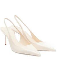 Paris Texas - Lidia 70 Leather Slingback Pumps - Lyst