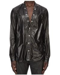 Rick Owens - Larry Long Sleeved Shirt - Lyst