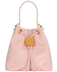 Balmain - Mini Pulse Bucket Bag - Lyst