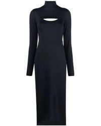 Ambush - Turtleneck Slim Fit Dress - Lyst