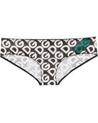 Dolce & Gabbana - Logo-Printed Minimalist Boxer Briefs - Lyst