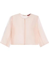 Max Mara - Short Shawl Jacket - Lyst