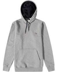 Paul Smith - Ps Paul Smith Zebra Patch Drawstring Hoodie - Lyst