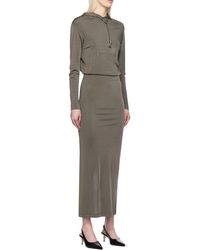 Dion Lee - Pleated Extra-Long Dress - Lyst