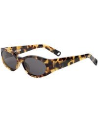 Jacquemus - Oval Frame Sunglasses - Lyst