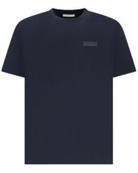 Givenchy - Logo Patch Crewneck T-Shirt - Lyst