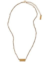 Versace - Axis Chain Necklace - Lyst