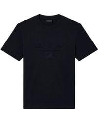 Emporio Armani - Embossed Logo T-Shirt - Lyst