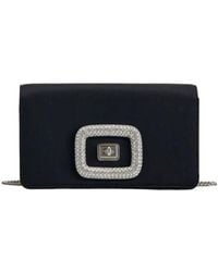 Roger Vivier - Mini Viv' Choc Jewel Crossbody Bag - Lyst