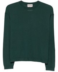 Semicouture - Ribbed-Knit Crew-Neck Top - Lyst