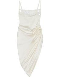 Jacquemus - La Saudade Brodée Mini Dress - Lyst