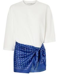 Christopher Esber - Bandana Scarf Pareo T-Shirt - Lyst