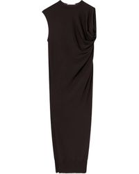 Stella McCartney - Asymmetrical Wool Dress - Lyst