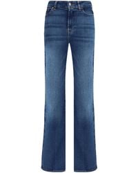 7 For All Mankind - Slim Illusion Bootcut Jeans - Lyst